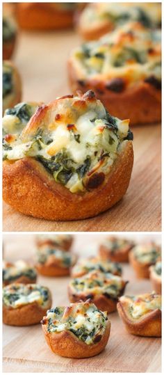 Spinach Dip Bites -